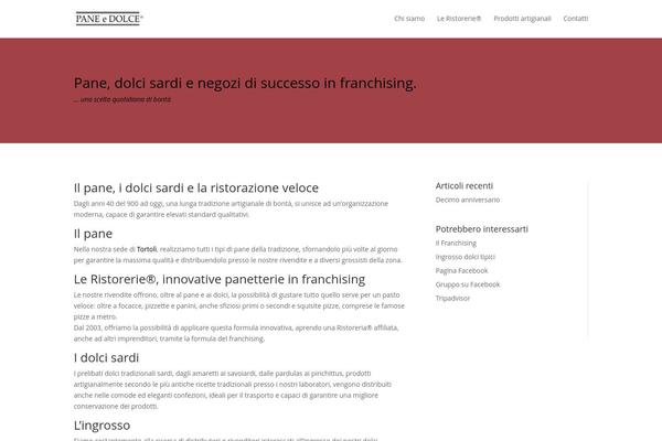 Divi theme site design template sample