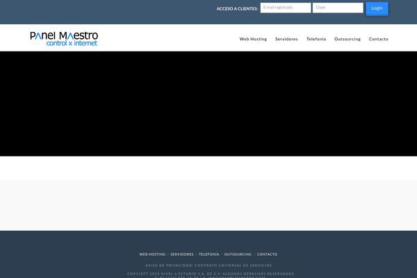 X | The Theme theme site design template sample