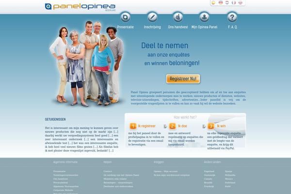 panelopinea.nl site used Panel-opinea