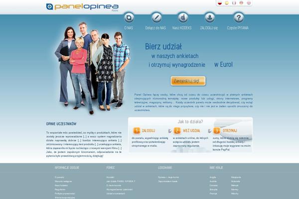 Panelopinea theme site design template sample