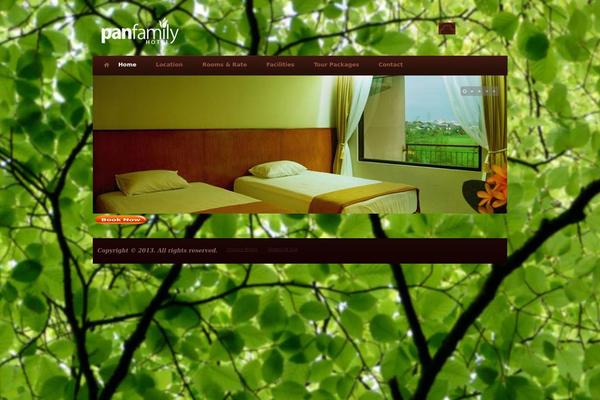 Hotellpress theme site design template sample