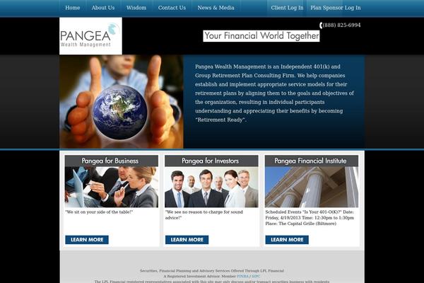 pangeawealthmanagement.com site used Pangea