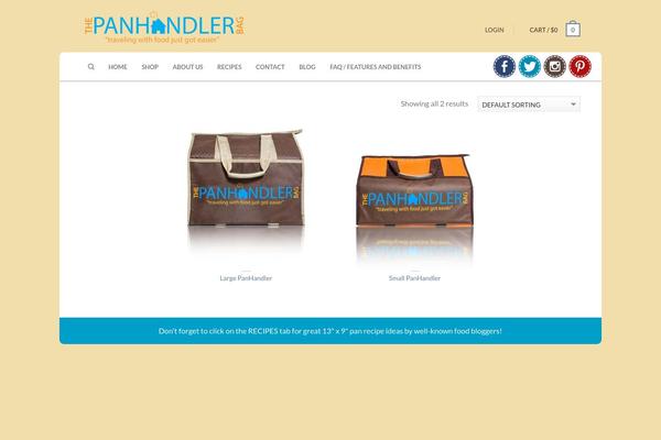Flatsome theme site design template sample