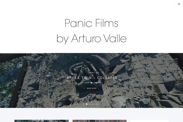 panicfilms.com site used Actuate