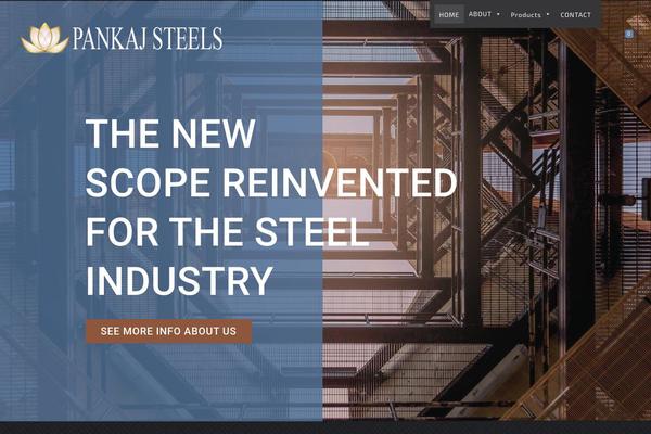 Site using Elementor plugin