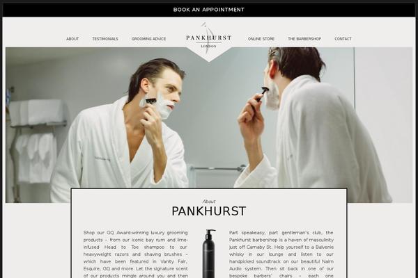 pankhurstlondon.com site used Pankhurst