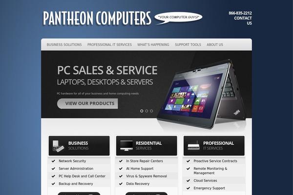 pantheoncomputers.com site used Theme1591