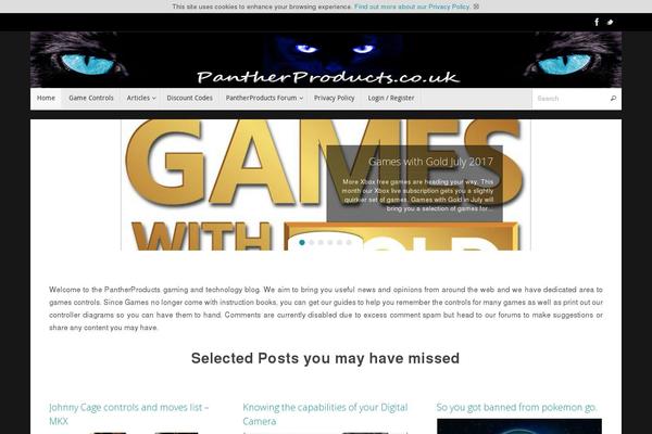 pantherproducts.co.uk site used Envo-shopper-child