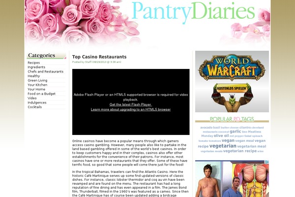 pantrydiaries.com site used Bm2008-pd
