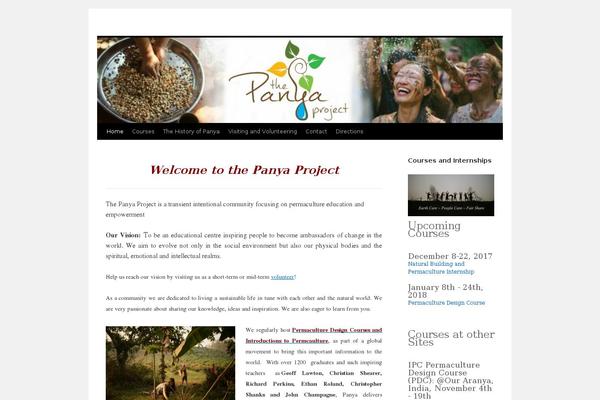 panyaproject.org site used Panya