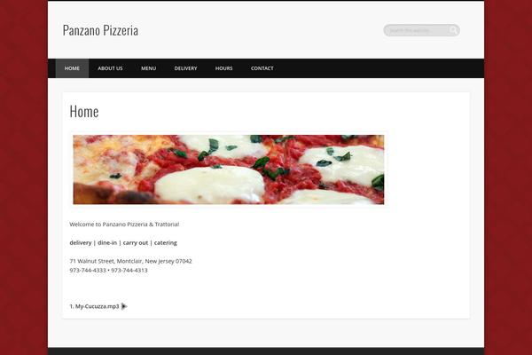 Pinboard theme site design template sample
