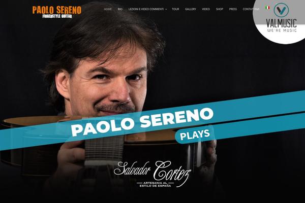paolosereno.it site used Musicclub-v1-05