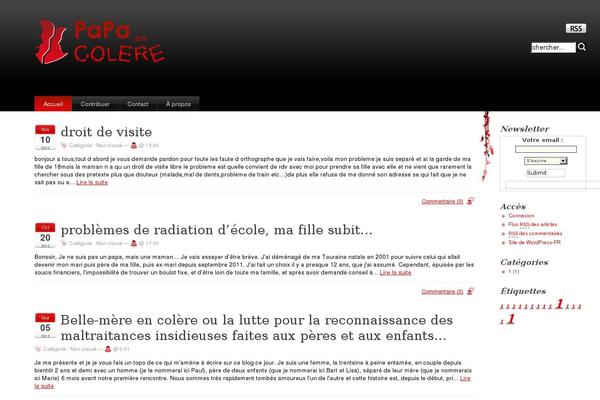 papaencolere.com site used Stardust-v10-fr