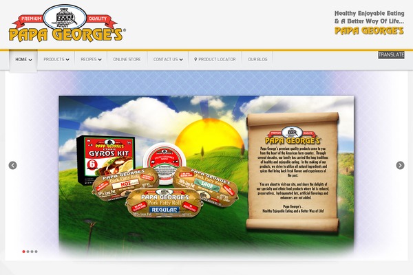 Chapelco theme site design template sample
