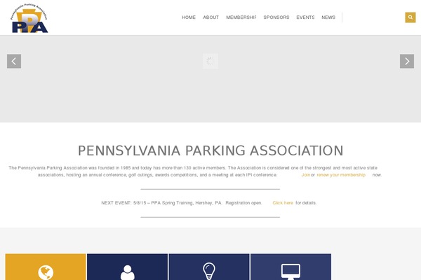 Site using Easy Table plugin