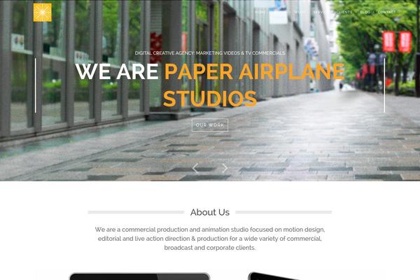 Brooklyn theme site design template sample