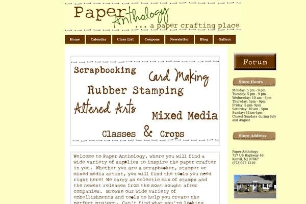 paperanthology.com site used Brown-stitch