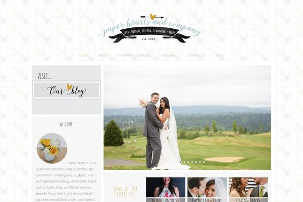 Adorn theme site design template sample