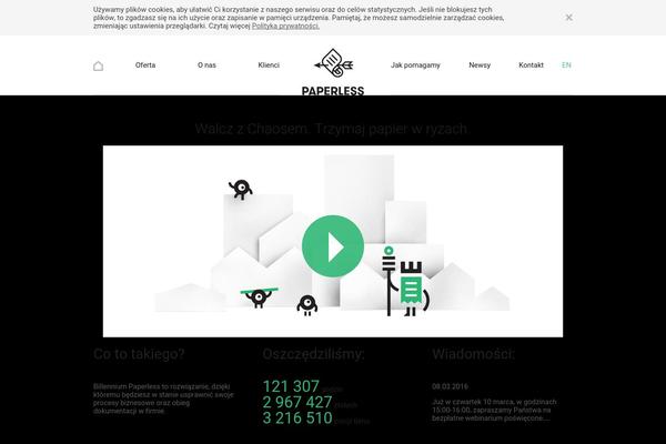 paperless.pl site used Paperless