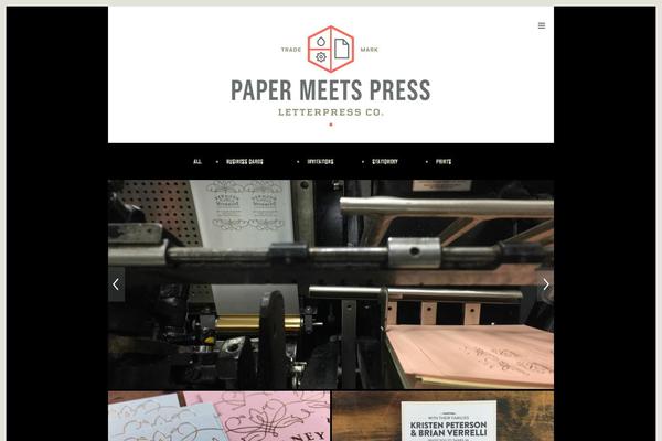 papermeetspress.com site used Projekt