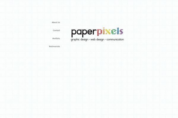 paperpixels.co.nz site used Businesscard