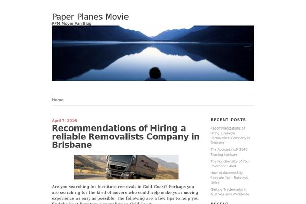 paperplanesmovie.com.au site used Elucidate