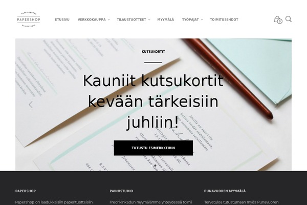 papershop.fi site used Kolm3