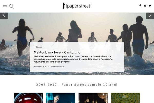 paperstreet.it site used Eazy-theme