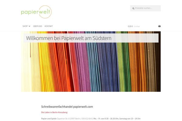 papierwelt.com site used Storefront-krabbe-theme