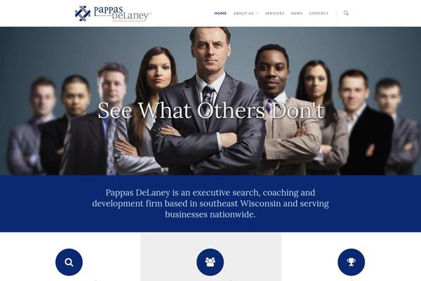 Salient theme site design template sample