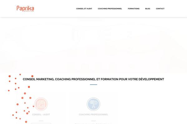 paprika-marketing.fr site used Wp-trendy