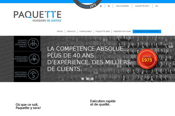 paquette.ca site used Paquette