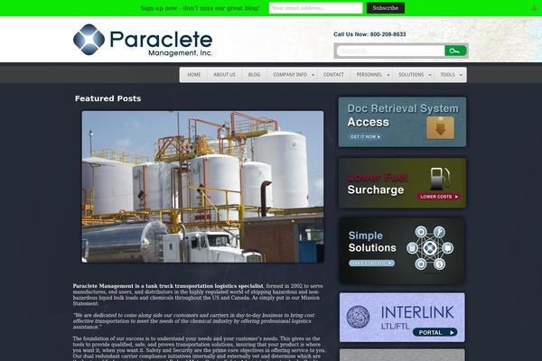 paraclete.us site used Paraclete