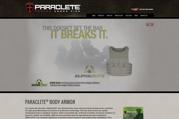 paracletearmor.com site used Paraclete-dalton