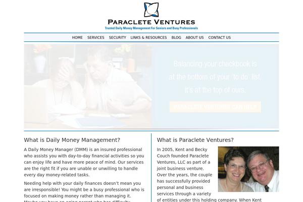 paracleteventures.com site used Paraclete