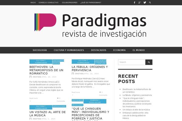 paradigmas.mx site used PRESSO