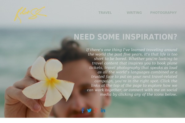 Thesis 1.8.5 theme site design template sample