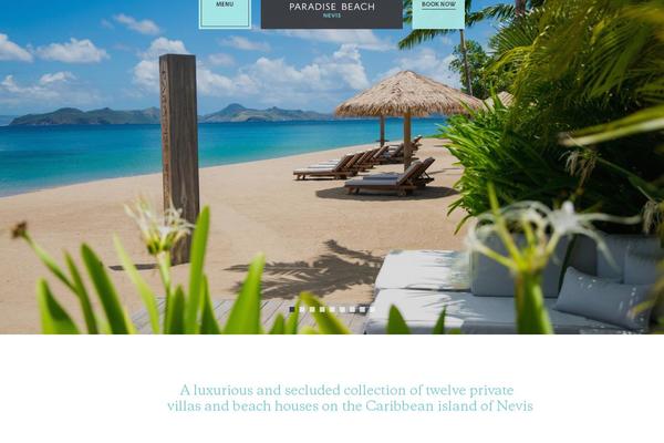 paradisebeachnevis.com site used Pbn