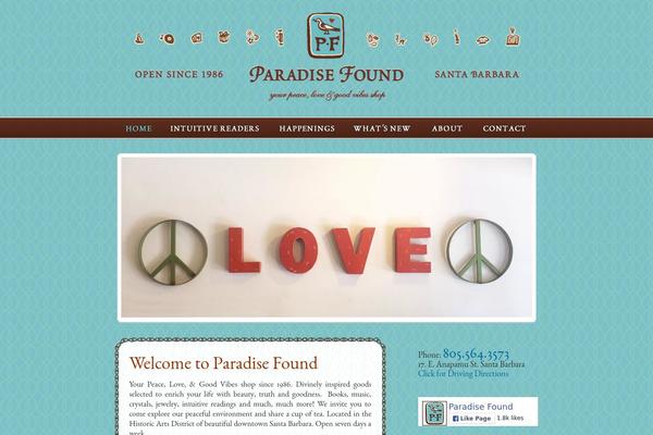 paradisefoundsantabarbara.com site used Paradisefound