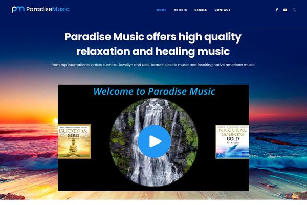 paradisemusic.us.com site used Slide-child
