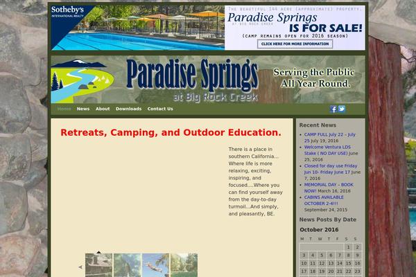 Weaver II pro theme site design template sample