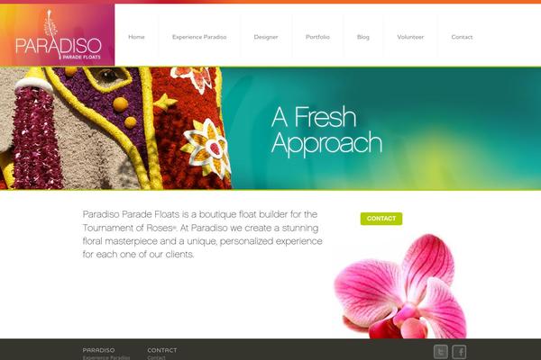 Thesis 1.8 theme site design template sample