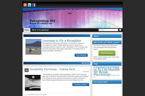 Graphene theme site design template sample