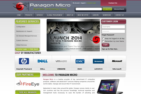 paragonmicro.com site used Paragonmicro