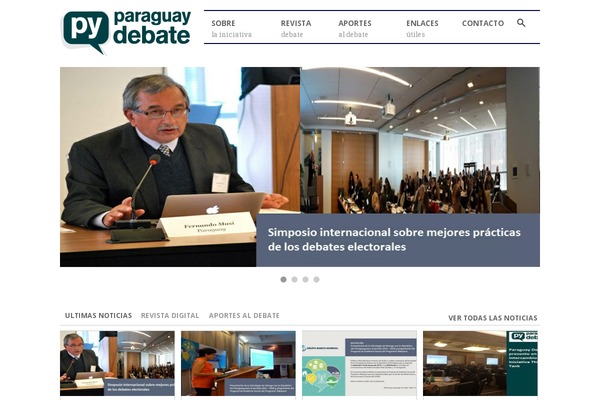 paraguaydebate.org.py site used Longhi