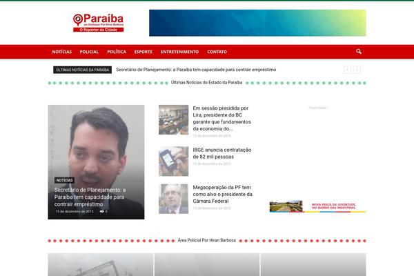 paraiba theme websites examples