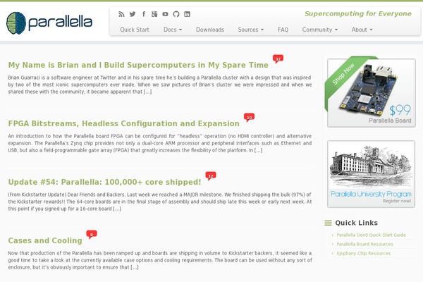 Site using WordPress Popular Posts plugin