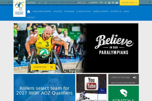 paralympic.org.au site used Pa2024