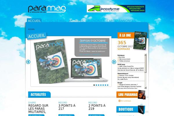 paramag.fr site used Paramag