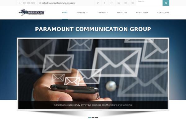 paramountcommunication.com site used Blister